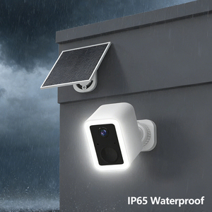 <b>Wireless</b> <b>Outdoor</b> Solar Battery Power <b>Cameras</b> for Home Security WiFi with Flood Light Full Color Night Vision - Product Image 4