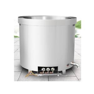 800L Großer handels üblicher elektrischer Kochtopf aus Edelstahl für Brühe - Product Image 5