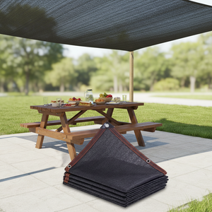 Lona de Sombra Tejida de HDPE con 70% de Protección Solar y Resistente a los Rayos UV para Cubrir Plantas Agrícolas - Product Image 1