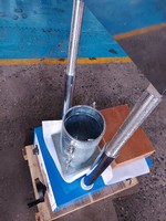 Machine d'essai CBR électromécanique manuelle à double colonne 30/50kN ASTM D1883 BS 1377 EN 13286 pour essais de sol robuste