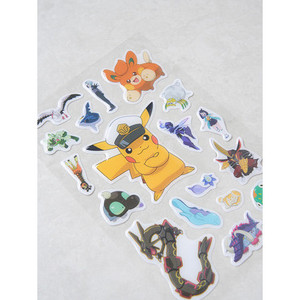 Per Pokemon adesivo epossidico giallo cartone animato PVC resina vinile decorativo per la decorazione domestica - Product Image 1