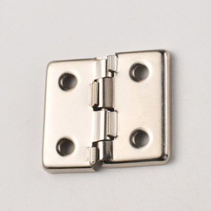 Charnière en fer argenté de type H, réglable à 90 degrés, pour bagages et boîtes cadeaux - Product Image 1