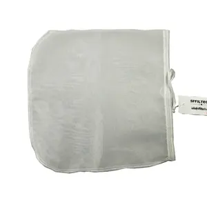 Malha de filtro de nylon para fabricação caseira, saco de filtro de separação fácil de transportar para porca, leite, cerveja, vinho