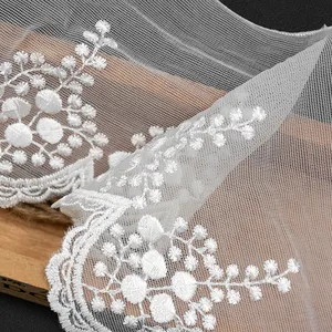 Factory Wholesale Bridal Fabric New Garment Accessories Lace Trim