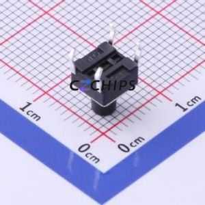 K2-1102DP-H4SW-04 Tactile Switch Through hole Component (THT)-4P,6x6mm Switch 2.5N Through Hole 6mm 6mm - Product Image 2