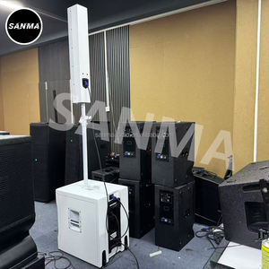 EVOX 12 Altavoz de Columna Activo, Sistema de Sonido Amplificado de 8 x 4 Pulgadas, Altavoces de 1400 W, Altavoces de Columna Amplificados Profesionales - Product Image 5