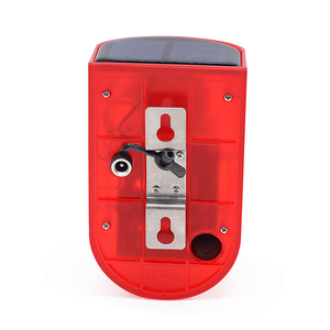 Năng lượng mặt trời báo động công suất năng lượng mặt trời năng lượng nhấp nháy cảnh báo ánh sáng với PIR cảm biến chuyển động led an ninh ánh sáng - Product Image 5