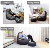 Sofa gonflable Offre Spéciale de meubles gonflables de confort de chaise de la chaise longue TPU pour le salon