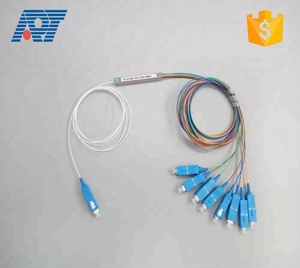 Precio de fábrica: Mini PLC de fibra óptica tipo tubo de acero de 1x8, 1x4, 1x16 vías con conector SC UPC PC para FTTH - Product Image 3