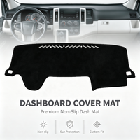Pour Toyota Hiace G6 H300-1 2019 2020, couvre-tableau de bord de voiture, accessoires automobiles, couvre-tableau de bord de voiture avec fonction antidérapante