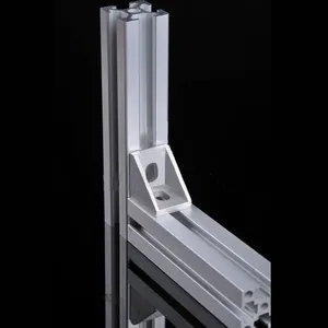 Connecteurs de profilés en aluminium Luhu 2020, raccords d'angle, accessoires à angle droit - Product Image 2