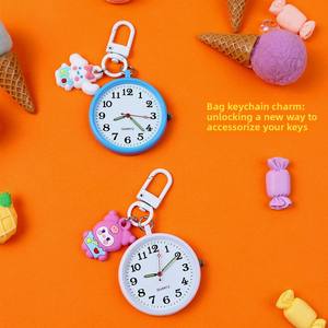 Nuevo Reloj de Bolsillo Pequeño de Cuarzo con Diseño de Dibujos Animados, de Alta Calidad, para Estudiantes, con Caja de Plástico, para Hombres y Mujeres de Primaria y Secundaria - Product Image 4