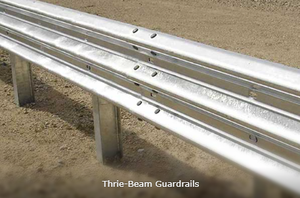 Postes y Vigas de Barandilla Galvanizados para <span class=keywords><strong>Carreteras</strong></span>, Juego Completo con Instalación Rápida y Anticorrosión de Larga Duración - Product Image 4
