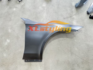 XLstyling Car Conversion W206 C63 Kit de carrosserie de pare-chocs avant arrière pour Mercedes Benz W205 Upgrade Hood Phares Fenders BodyKit - Product Image 6