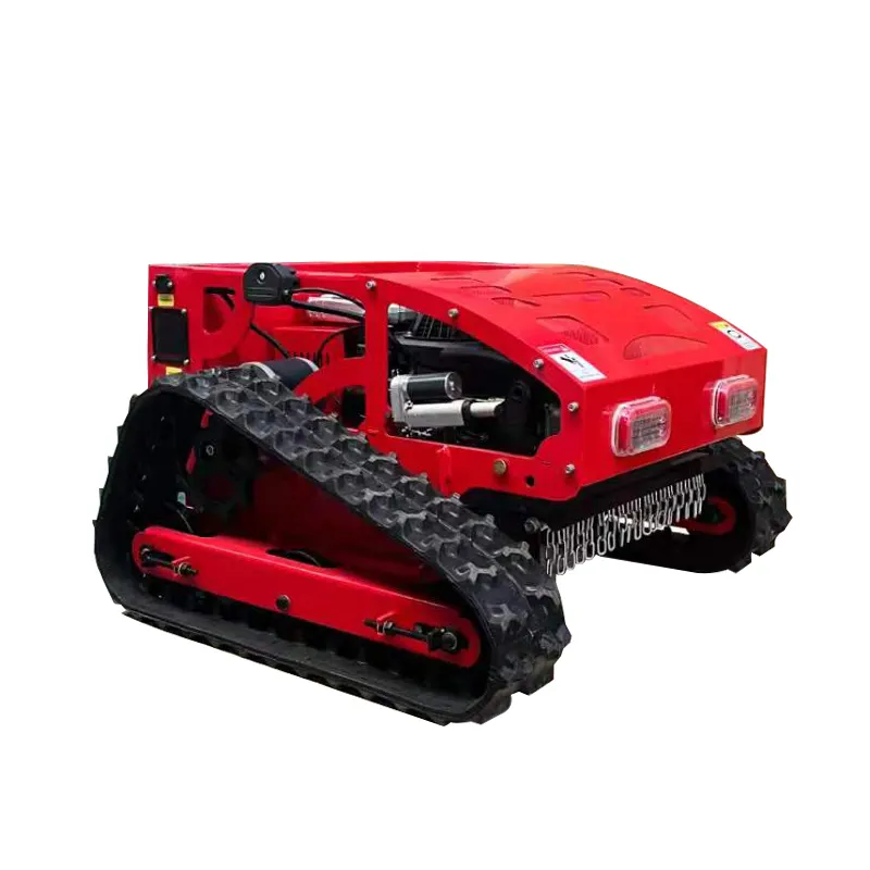 Remote Control Robot Lawn Mower Crawler Lawn Mower Small Lawn For Wasteland Mower On Road Slope