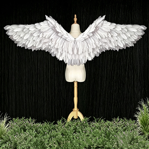 Alas de <span class=keywords><strong>Plumas</strong></span> de Ángel, Accesorios para Adultos, Modelo Secret Dimension T, Ropa para Espectáculos, Fotografía de Bodas, <span class=keywords><strong>Plumas</strong></span> Creativas - Product Image 6