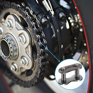 Lot de 8 # Maillons de chaîne de rechange en acier allié 520 de haute qualité, maillons de raccordement robustes pour chaînes à rouleaux, pour motos 50-300cc - Product Image 6