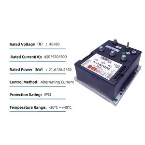 อุปกรณ์ควบคุมอินเวอร์เตอร์สำหรับรถยก <span class=keywords><strong>AC</strong></span>-<span class=keywords><strong>2</strong></span> <span class=keywords><strong>zapi</strong></span> 48V 80V ชุดควบคุมรถยกไฟฟ้าอะไหล่สำหรับรถบรรทุกในโกดัง - Product Image 2