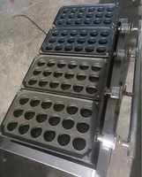 Machine pour fabrication de takoyaki électrique commerciale, 72 trous, rotation automatique, fabriquée au japon, 2020