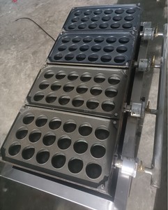 Máquina eléctrica comercial de 72 agujeros, dispositivo automático de rotación automática, Bola de <span class=keywords><strong>Octupus</strong></span> japonesa, takoyaki - Product Image 3