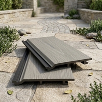 Revêtements muraux en WPC co-extrudés écologiques modernes 170x21mm - Imperméables, ignifuges, design moderne pour le commerce et l'habitat