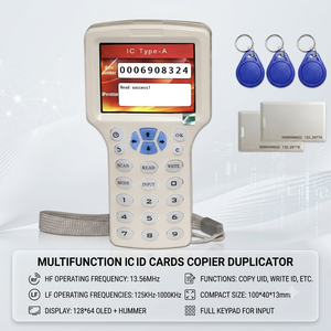 Lector de Tarjetas RFID NFC de Doble Frecuencia 125KHz 13.56MHz, Clonador y Duplicador de Llaves para Control de Acceso - Product Image 4