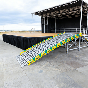 <span class=keywords><strong>Rampe</strong></span> de chargement Simplywalk pour fauteuil roulant, 500 kg, 1950 mm, en alliage d'aluminium, personnalisable, antidérapante, testée - Product Image 1