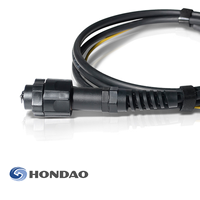 Câble de raccordement à fibre optique extérieur IP67 DLC SC MPO, étanche, pré-terminé