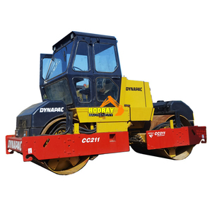 Rodillo Compactador Usado DYNAPAC CC1200 CC211 CC25D, Rodillos de Asfalto de Segunda Mano, Maquinaria para Carreteras, Mini Compactador en Venta a Bajo Precio - Product Image 6