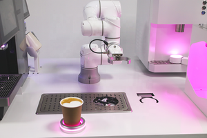 Máquina Expendedora de Café Semiautomática Inteligente de Acero Inoxidable, Suministro Directo de Fábrica, Robot que Reemplaza <span class=keywords><strong>el</strong></span> Brazo Humano para Latte Art - Product Image 6
