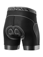 Pantalones Cortos de Ciclismo para Hombre ARSUXEO, Ropa Interior de Secado Rápido con Acolchado de Gel 5D para Ciclismo, Forro para Bicicleta de Montaña