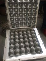 30 moule de caisse d'oeufs pour la machine de fabrication de plateau d'oeufs, moules de plateau d'oeufs en plastique, moules de plateau d'oeufs en aluminium