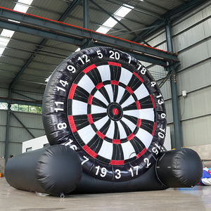 Jeu de fléchettes gonflable géant pour enfants et adultes, location pour fêtes et événements en plein air - Product Image 1