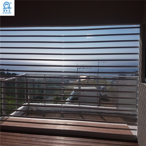 Portes accordéon intelligentes transparentes en polycarbonate pour portes de garage en gros du Guangdong, portes à enroulement - Product Image 3