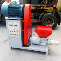 Presse à vis moderne pour la fabrication de charbon de bois à partir de matières premières mixtes, traitement de briquettes de biomasse
