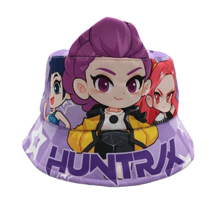 Kpop Witch Hunter Baskılı Beyzbol Şapkası Erkekler ve Kızlar için Güneş Koruması Nefes Alabilir Polyester Çocuk Aksesuarları - Product Image 4