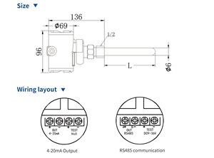 Trasmettitore di temperatura con thermowell