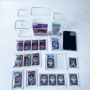 Protecteur de carte en acrylique transparent résistant aux UV, plaque magnétique en plexiglas, étui pour cartes à collectionner Pokémon - Product Image 3