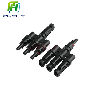 Nuovi Connettori <span class=keywords><strong>Solari</strong></span> per Energia Fotovoltaica, Connettori T3 Impermeabili, Connessione Fotovoltaica T-3, Corrente Nominale 30A, Maschio/Femmina, Alloggiamento in PC - Product Image 6