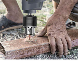 Mélangeur à main à vitesse réglable mélangeur Portable pour poudre de peinture de ciment à la chaux perceuse d'avion de mélange <span class=keywords><strong>électrique</strong></span> - Product Image 6