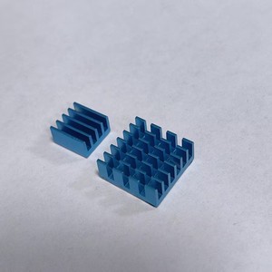 Blauwe Koeler Set Koellichaam Voor Framboos <span class=keywords><strong>Pi</strong></span> 4e Generatie 4b Chip Cpu Koeling En Warmteafvoer Koellichaam Met Ruglijm - Product Image 4