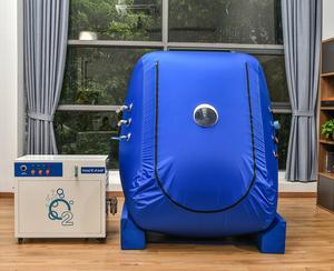 Chambre d'oxygénothérapie hyperbare Macy-Pan, vente en gros, chambre hyperbare souple, 1,4 Ata, Hbot doux, chambre hyperbare pour 2 personnes, type vertical - Product Image 3