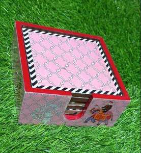 Ensemble de sous-verres à thé faits à la main en résine et émail écologiques de qualité export, provenant d'un fournisseur indien, avec emballage personnalisé, tailles disponibles - Product Image 1