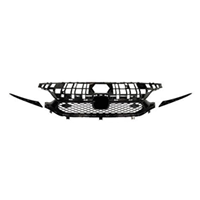 Grille avant style rock sans trou pour capteur, kit carrosserie robuste pour Honda Civic 2021 2022 2023