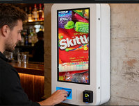 Distributeur automatique intelligent miniature personnalisé avec écran de 18,5 pouces, distributeur automatique mural de petite taille pour cigarettes, vente au détail par carte