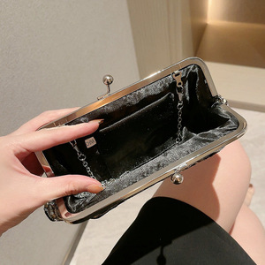 Popular Classic Bead Embroidered Evening <b>Bag</b> Perfect Match <b>With</b> Retro Portable Bridal Bridesmaid Dinner <b>Bag</b> - Product Image 5