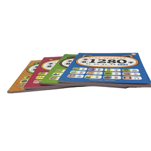 Service d'impression de cahiers d'exercices personnalisés pour l'apprentissage du mandarin pour enfants, couverture souple couleur intégrale, livre d'étude des caractères offset de qualité supérieure, fabrication en usine - Product Image 5