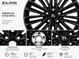 Rines de Aleación de Aluminio Forjado Ligeros ZL Diseñados para <span class=keywords><strong>Porsche</strong></span> 911 991 992 <span class=keywords><strong>Carrera</strong></span> <span class=keywords><strong>GTS</strong></span> de 19, 20 y 21 Pulgadas - Product Image 3