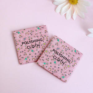 High Quality Logo Printed Microfiber <b>Silver</b> Polishing <b>Cloth</b> For <b>Silver</b> Jewelry Polishing <b>Cloth</b> - Product Image 6
