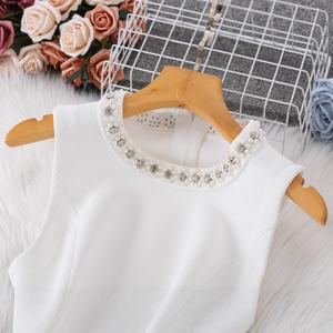 Nuevo Vestido de Moda Vintage Negro para Mujer, Vestido de Playa de Verano, Falda Corta sin Mangas, Vestidos Ajustados Elegantes para Mujer - Product Image 3